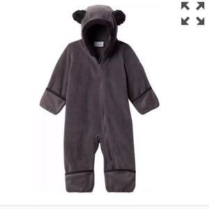 Columbia fleece baby bunting